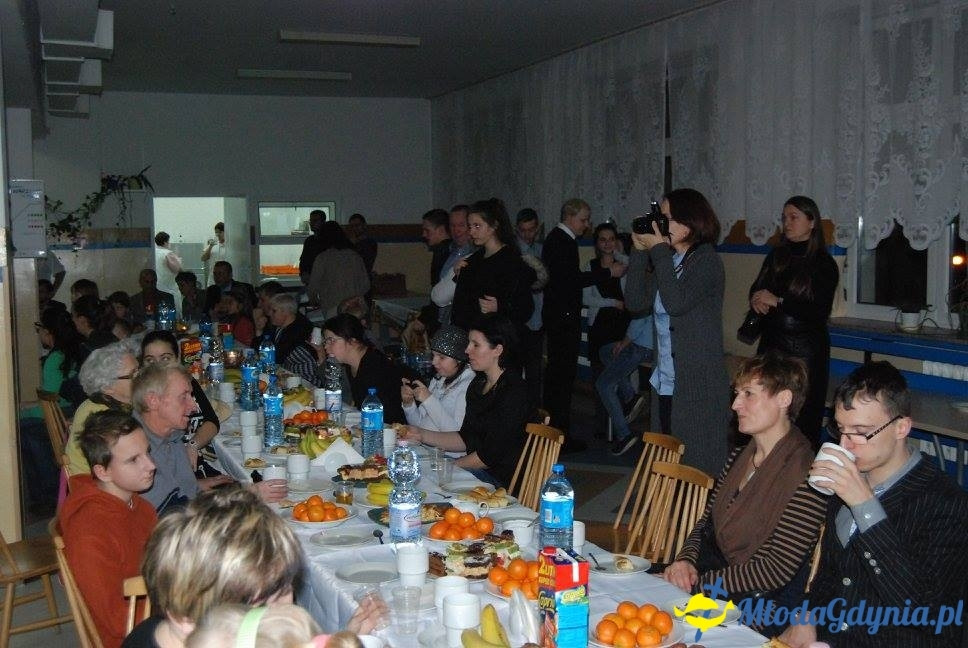 Spotkanie wigilijne mieszkańców dzielnicy Dąbrowa