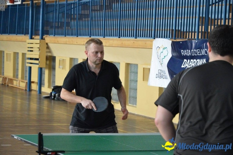 I Turniej Tenisa Stołowego o Puchar Przewodniczącego Rady Dzielnicy Dąbrowa - 2015