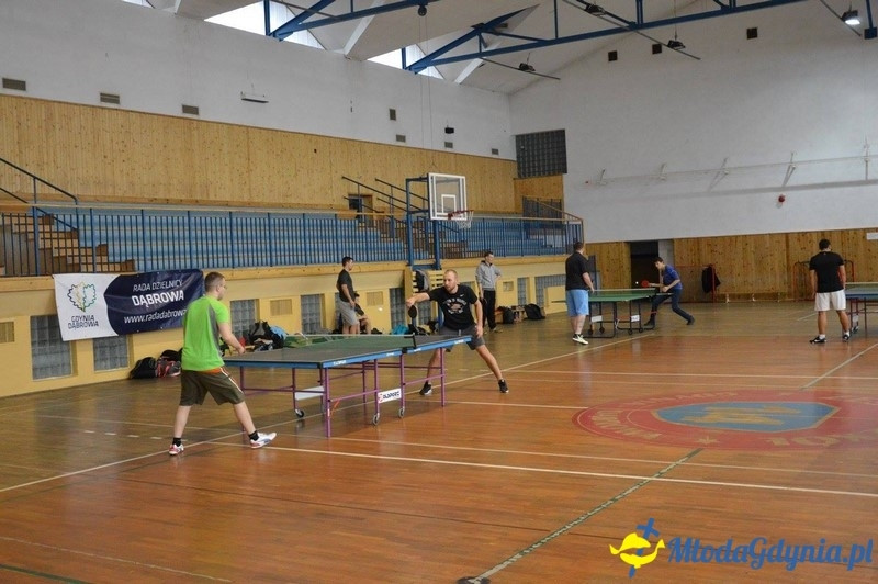 I Turniej Tenisa Stołowego o Puchar Przewodniczącego Rady Dzielnicy Dąbrowa - 2015