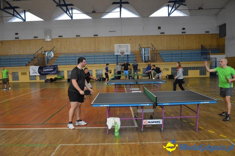 I Turniej Tenisa Stołowego o Puchar Przewodniczącego Rady Dzielnicy Dąbrowa - 2015