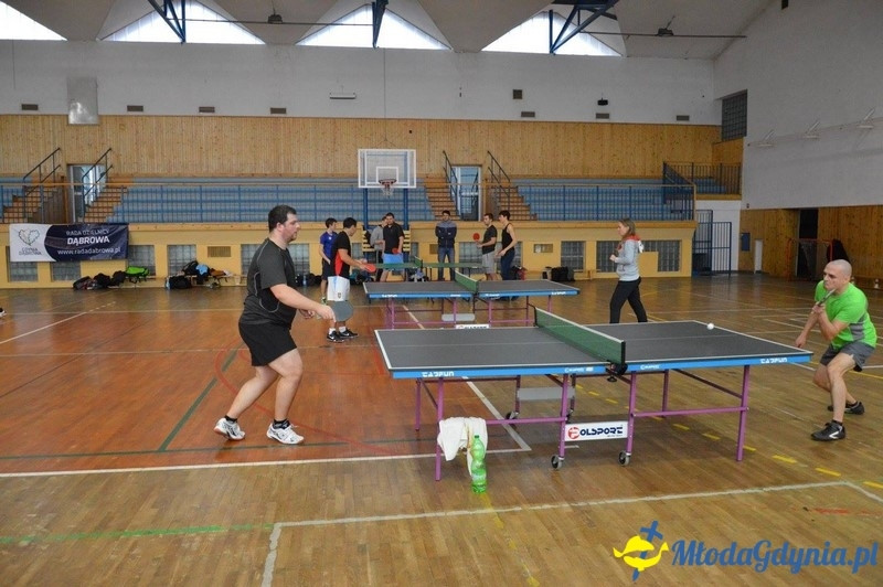 I Turniej Tenisa Stołowego o Puchar Przewodniczącego Rady Dzielnicy Dąbrowa - 2015