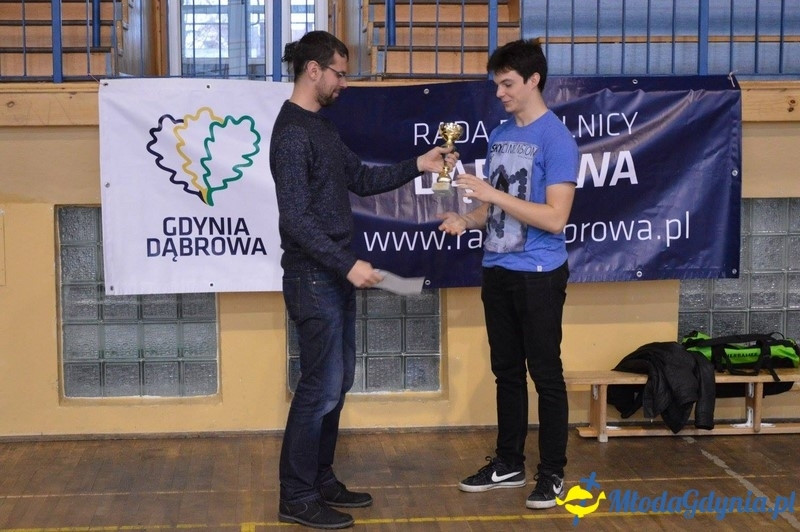 I Turniej Tenisa Stołowego o Puchar Przewodniczącego Rady Dzielnicy Dąbrowa - 2015