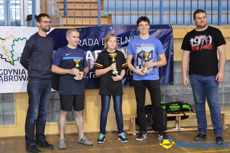 I Turniej Tenisa Stołowego o Puchar Przewodniczącego Rady Dzielnicy Dąbrowa - 2015