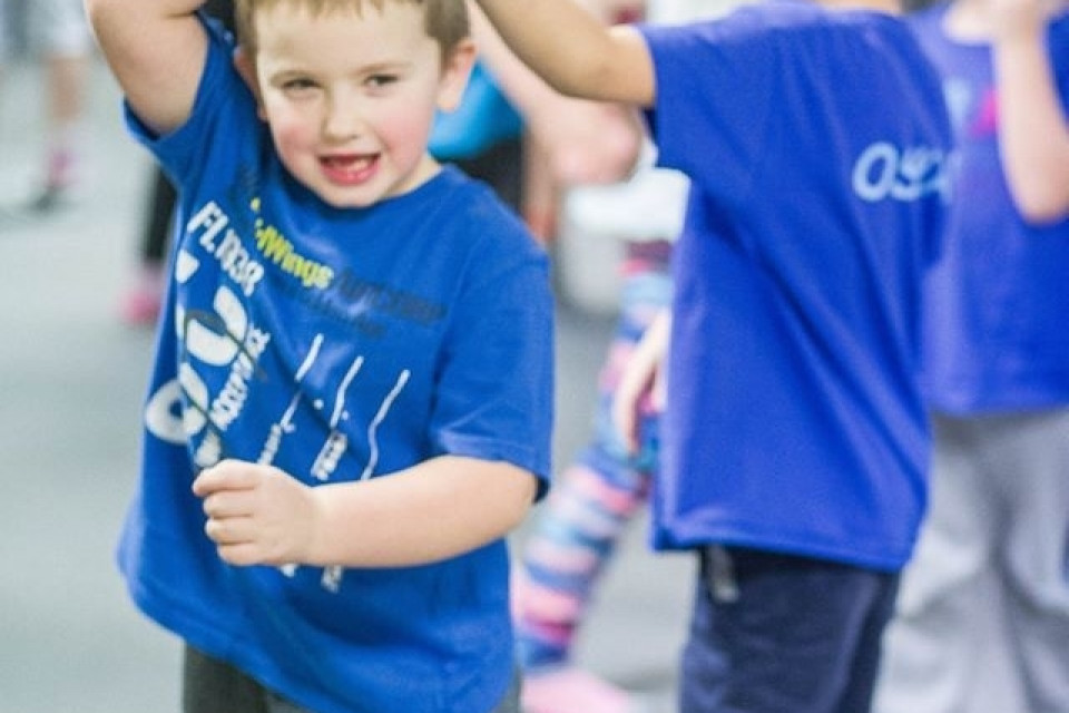 Akademia Młodych Sportowców - Pierwsze zajęcia taneczne