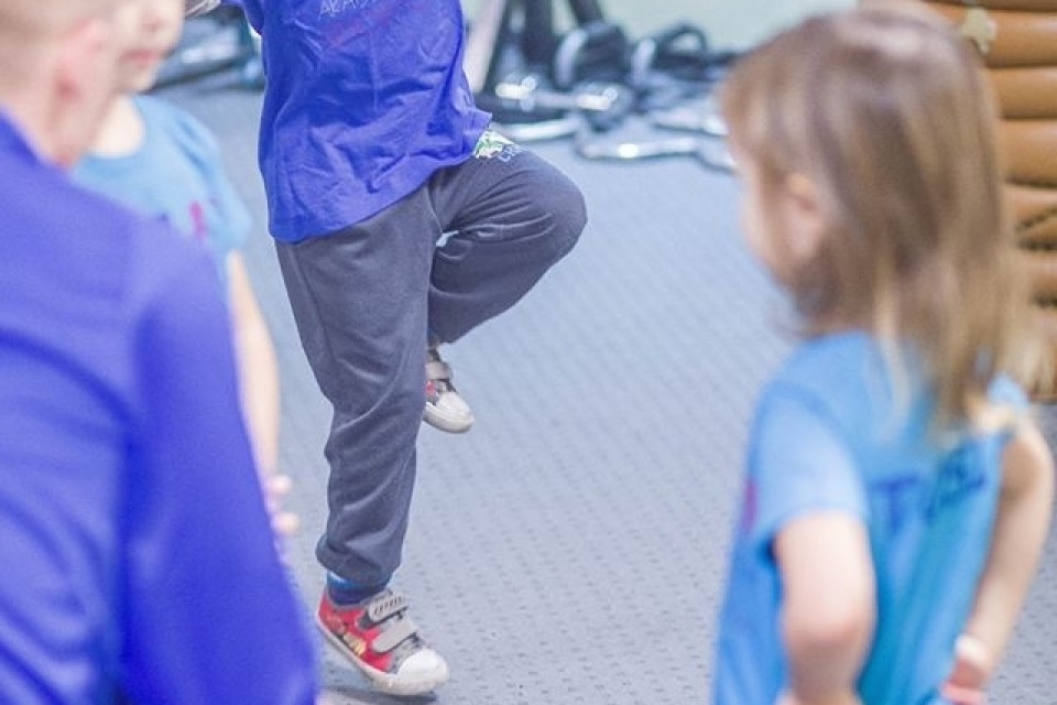 Akademia Młodych Sportowców - Pierwsze zajęcia taneczne