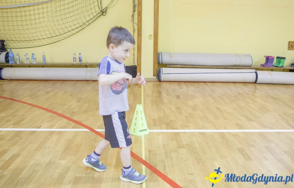 Akademia Młodych Sportowców - trening po świętach 2015