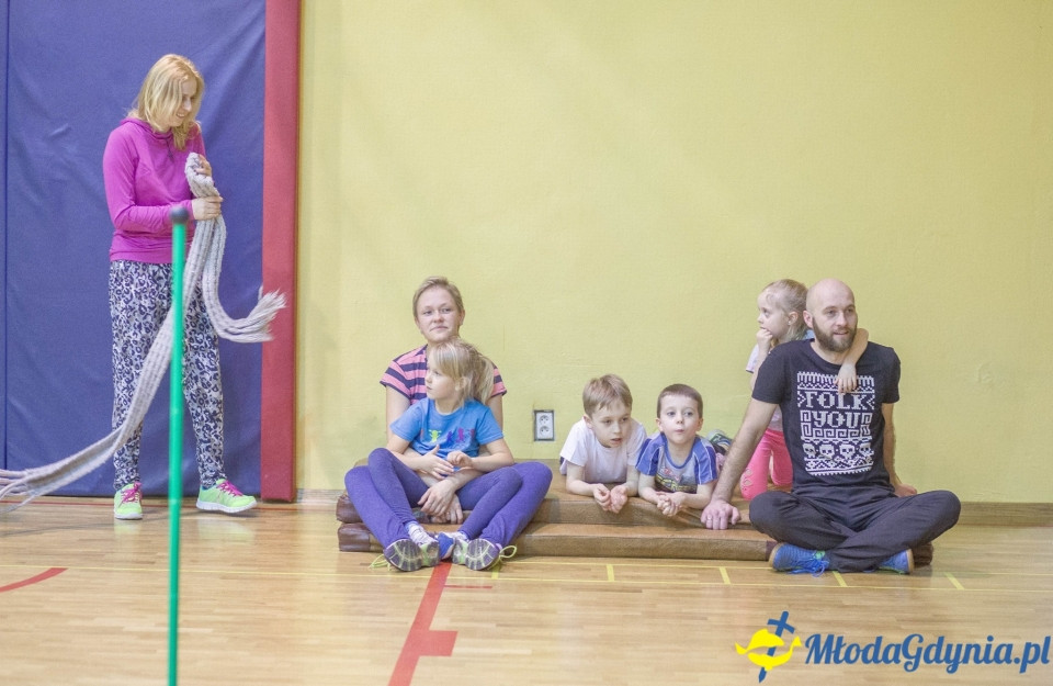 Akademia Młodych Sportowców - trening po świętach 2015