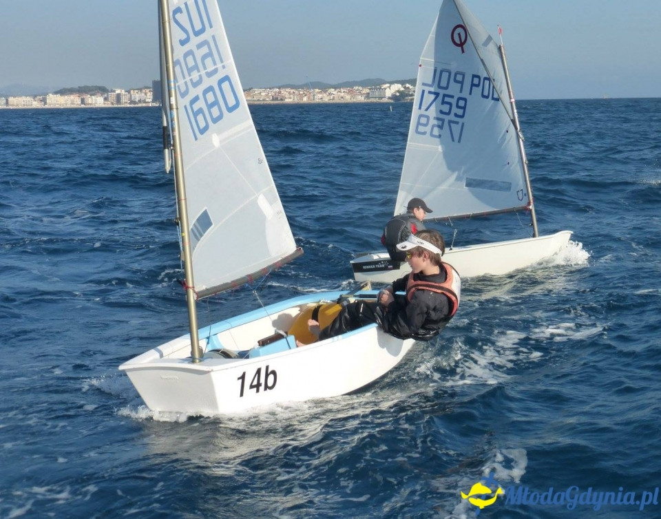 YKP Optymist Team - Zgrupowanie Palamos
