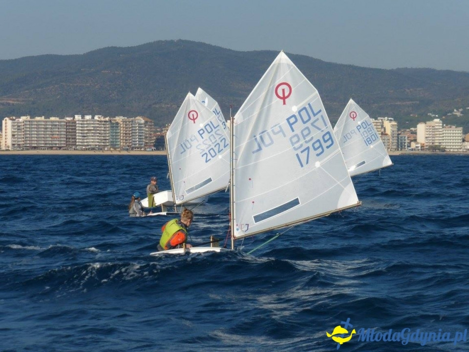YKP Optymist Team - Zgrupowanie Palamos
