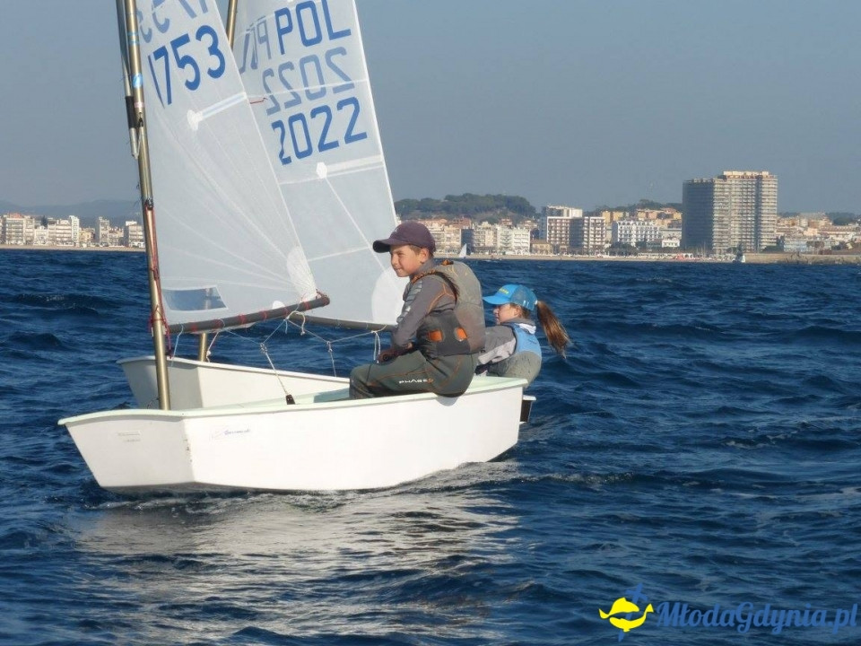 YKP Optymist Team - Zgrupowanie Palamos