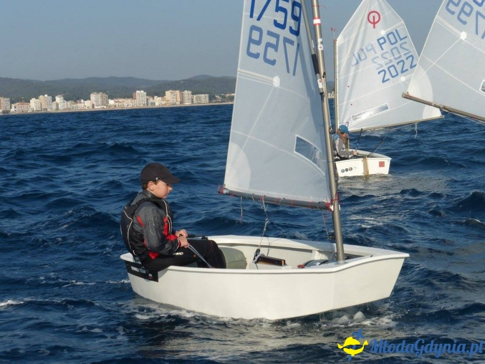 YKP Optymist Team - Zgrupowanie Palamos
