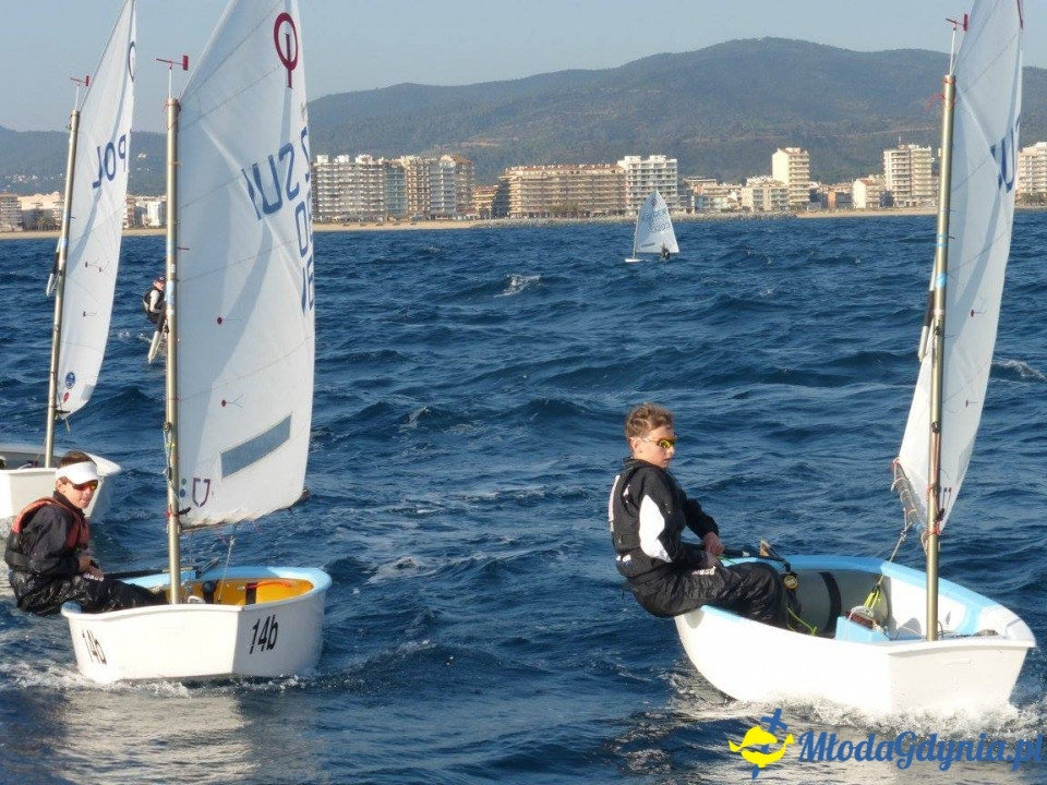 YKP Optymist Team - Zgrupowanie Palamos