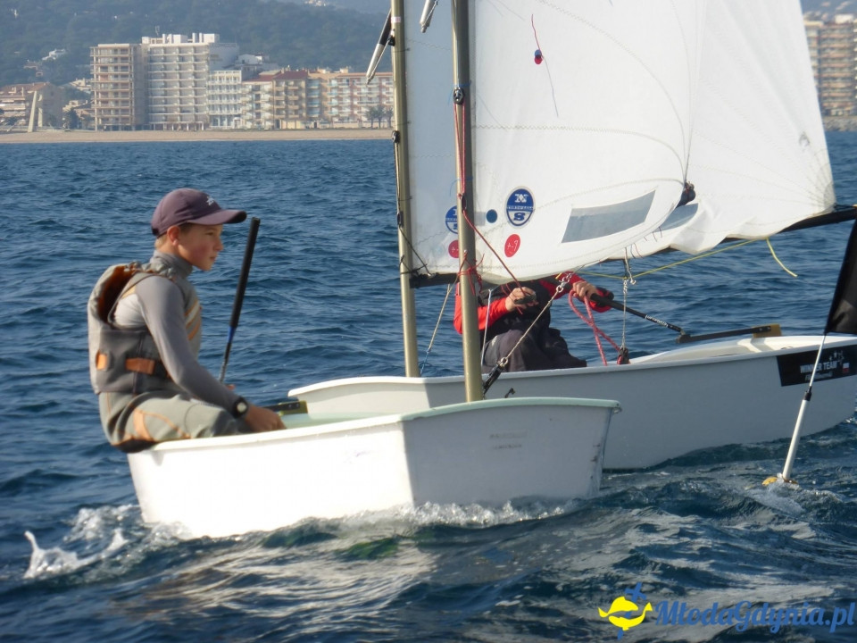 YKP Optymist Team - Zgrupowanie Palamos