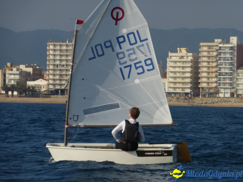 YKP Optymist Team - Zgrupowanie Palamos