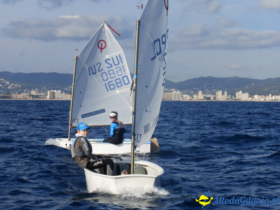 YKP Optymist Team - Zgrupowanie Palamos