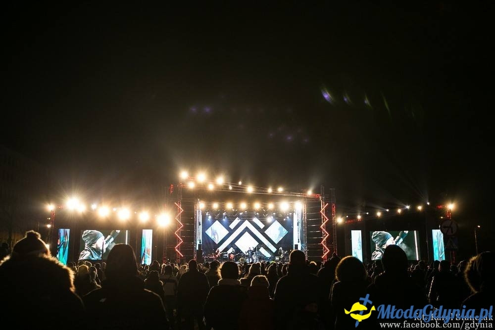Gdynia powitała Nowy 2016 rok