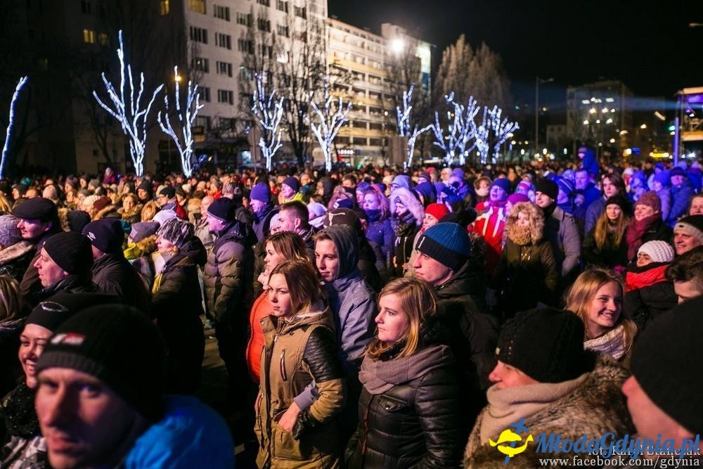 Gdynia powitała Nowy 2016 rok
