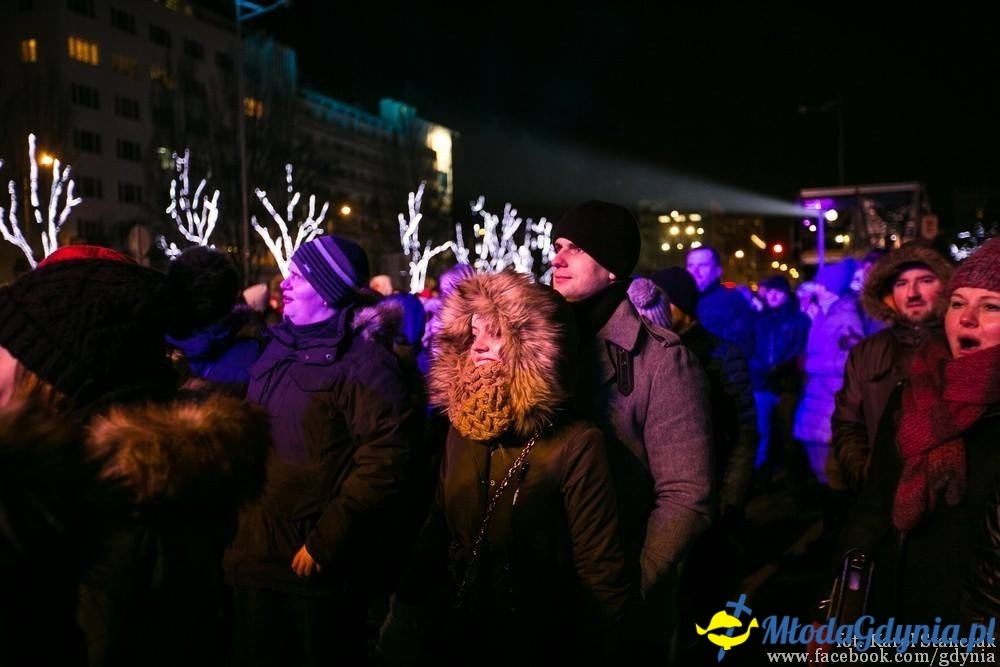 Gdynia powitała Nowy 2016 rok