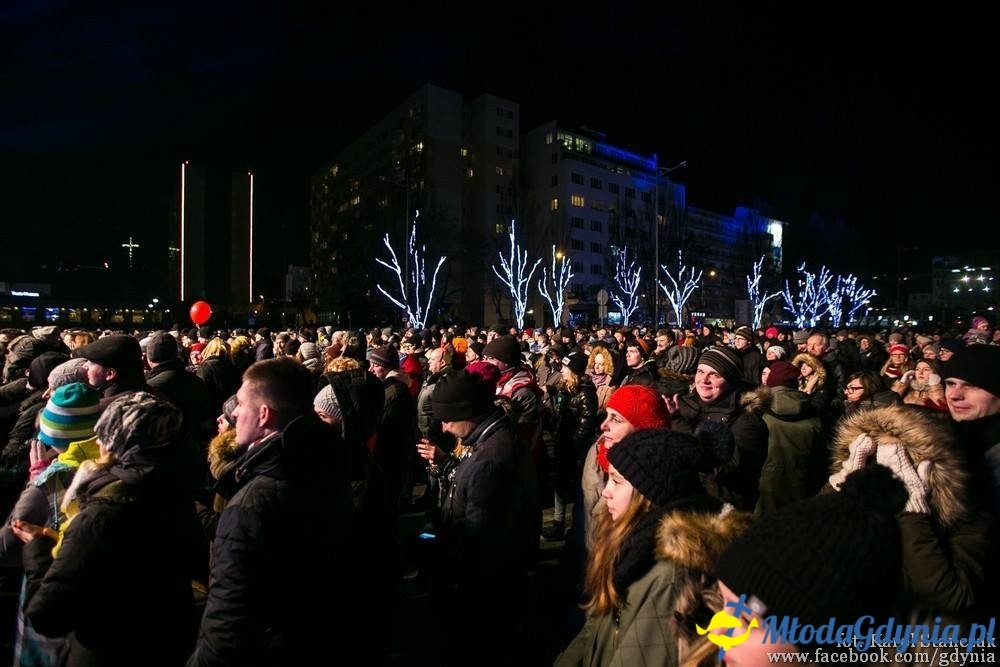 Gdynia powitała Nowy 2016 rok