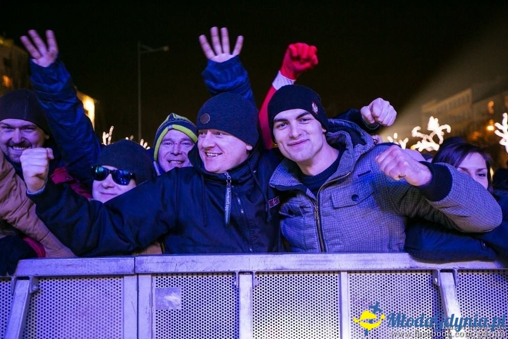 Gdynia powitała Nowy 2016 rok