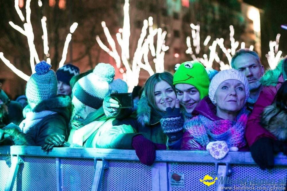 Gdynia powitała Nowy 2016 rok