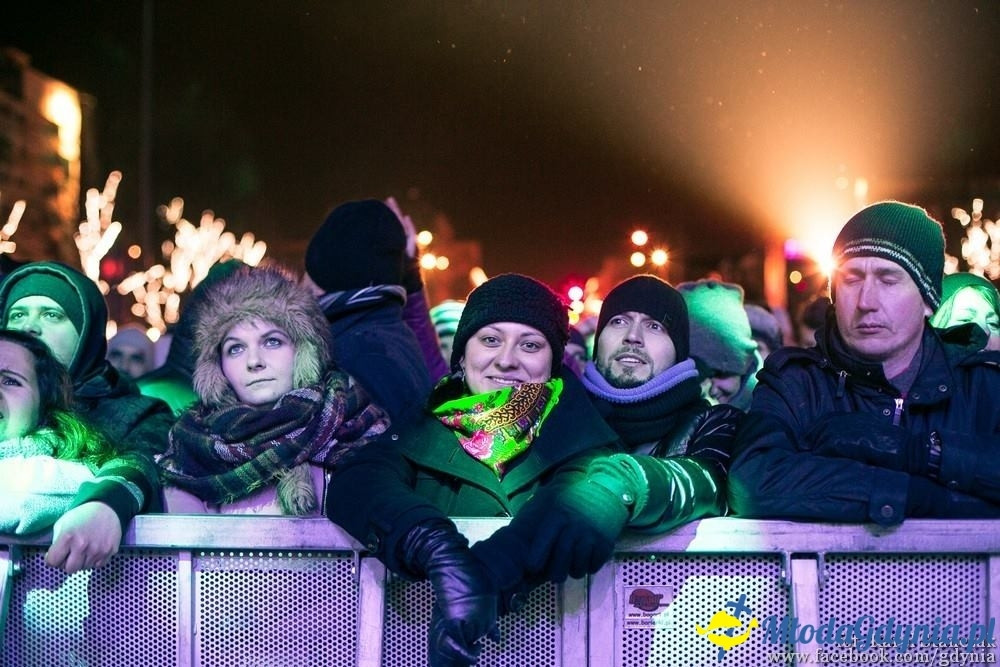 Gdynia powitała Nowy 2016 rok