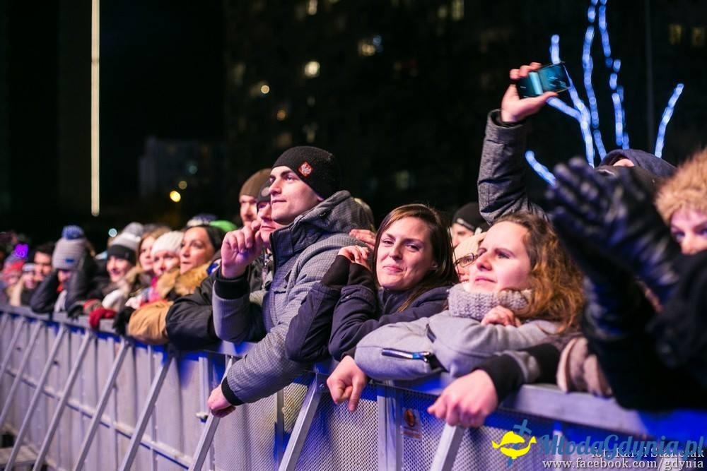 Gdynia powitała Nowy 2016 rok