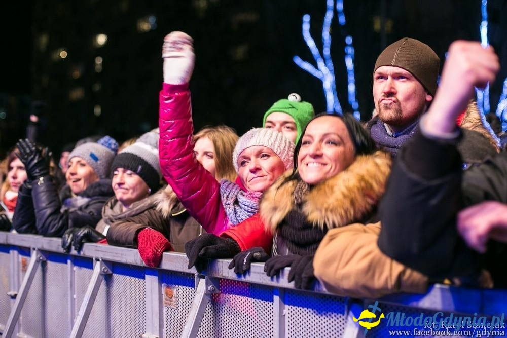 Gdynia powitała Nowy 2016 rok