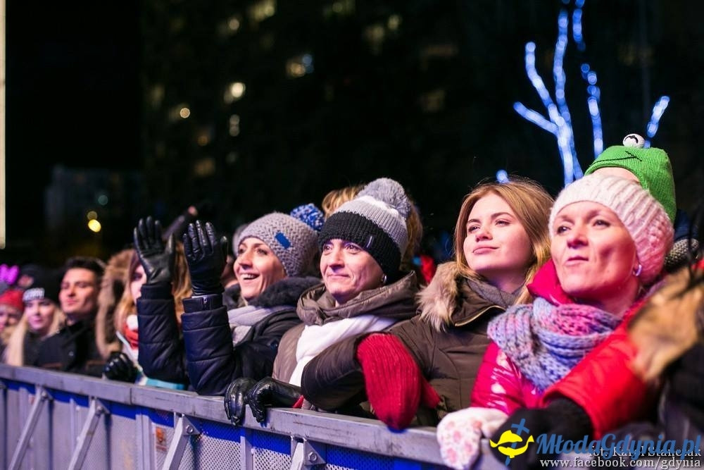 Gdynia powitała Nowy 2016 rok