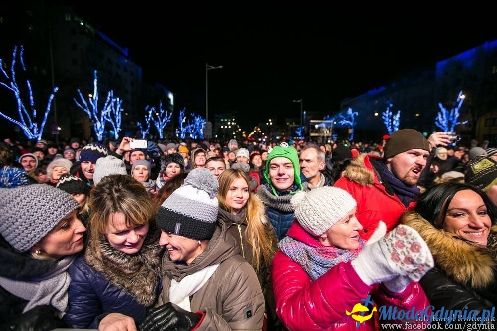 Gdynia powitała Nowy 2016 rok