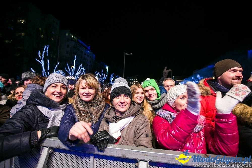 Gdynia powitała Nowy 2016 rok