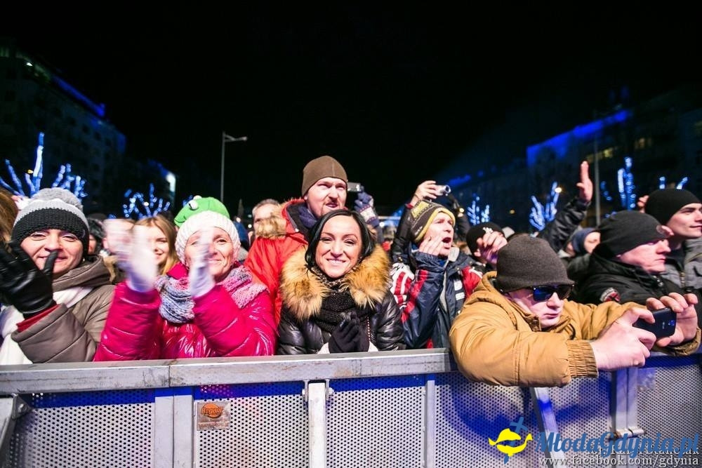 Gdynia powitała Nowy 2016 rok