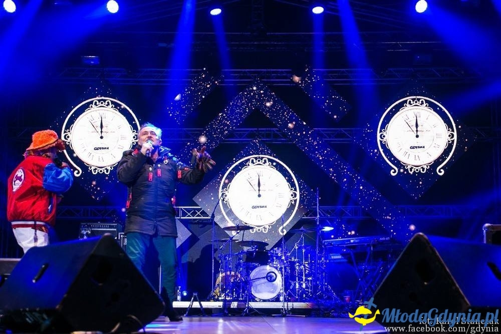 Gdynia powitała Nowy 2016 rok