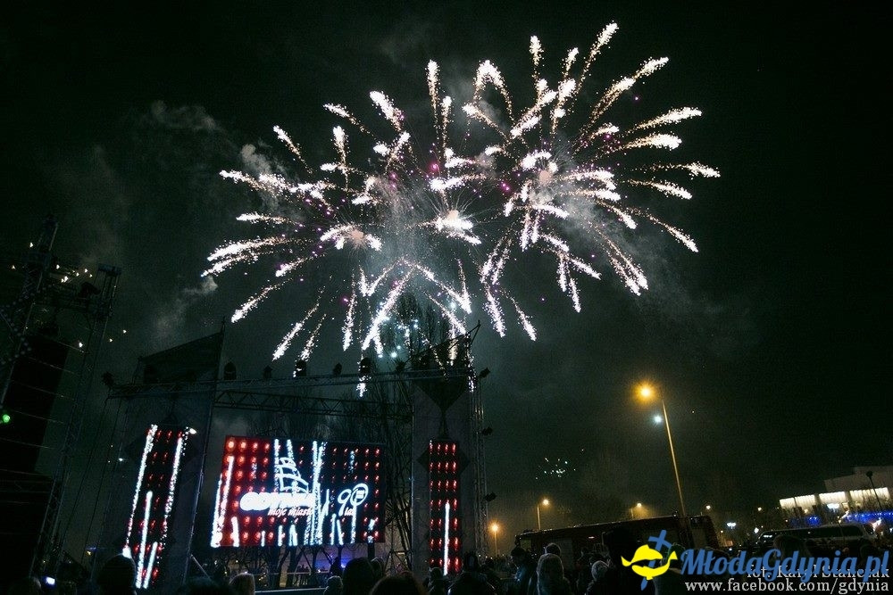 Gdynia powitała Nowy 2016 rok