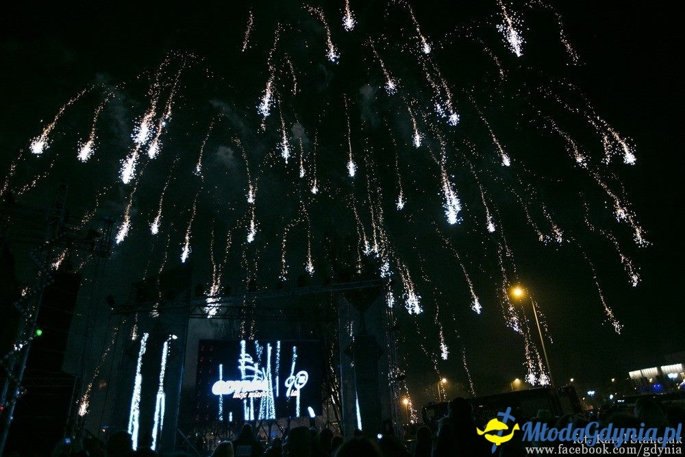 Gdynia powitała Nowy 2016 rok