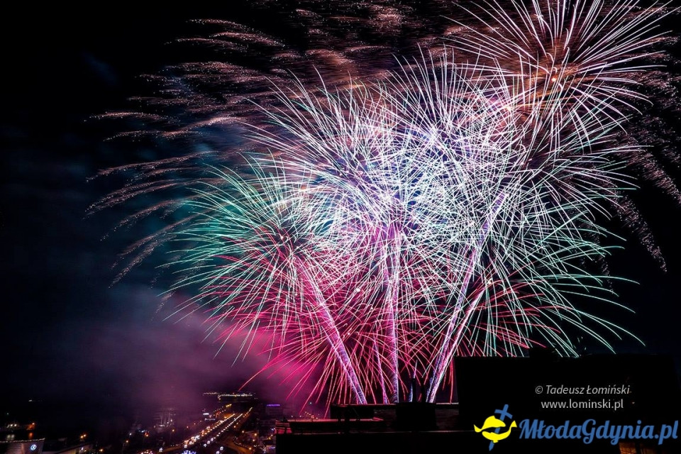 Gdynia powitała Nowy 2016 rok