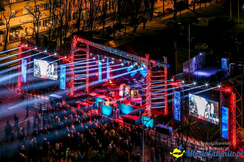 Gdynia powitała Nowy 2016 rok