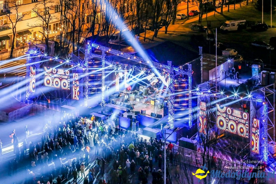 Gdynia powitała Nowy 2016 rok