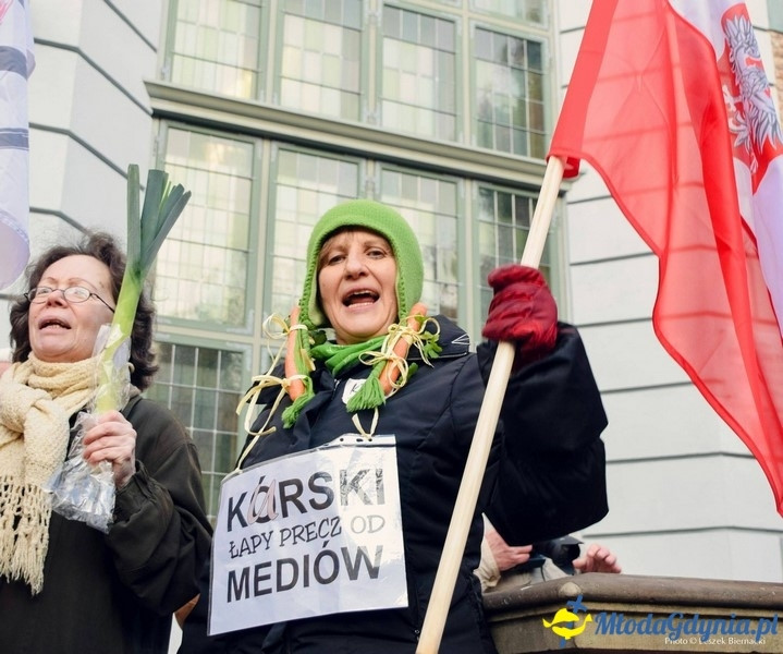 Wolne media - Demonstracja w obronie mediów publicznych