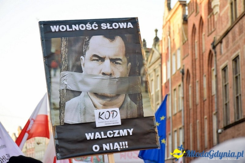 Wolne media - Demonstracja w obronie mediów publicznych
