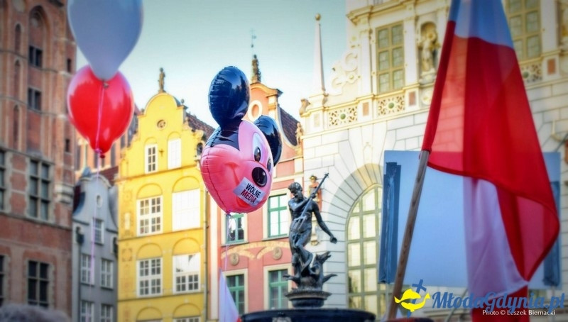Wolne media - Demonstracja w obronie mediów publicznych