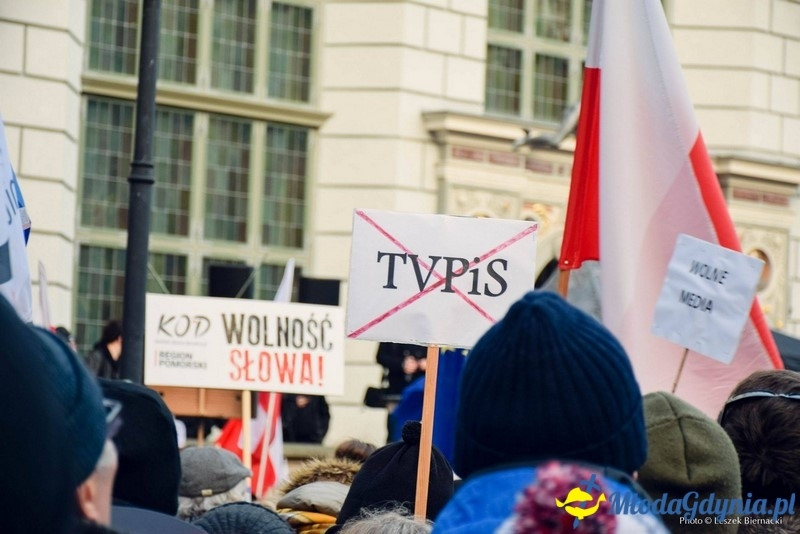 Wolne media - Demonstracja w obronie mediów publicznych