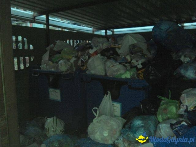 Śmieci w Gdyni po świętach 2015