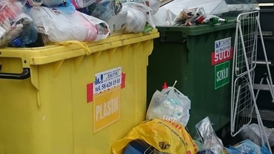 Śmieci w Gdyni po świętach 2015