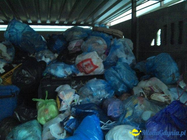 Śmieci w Gdyni po świętach 2015