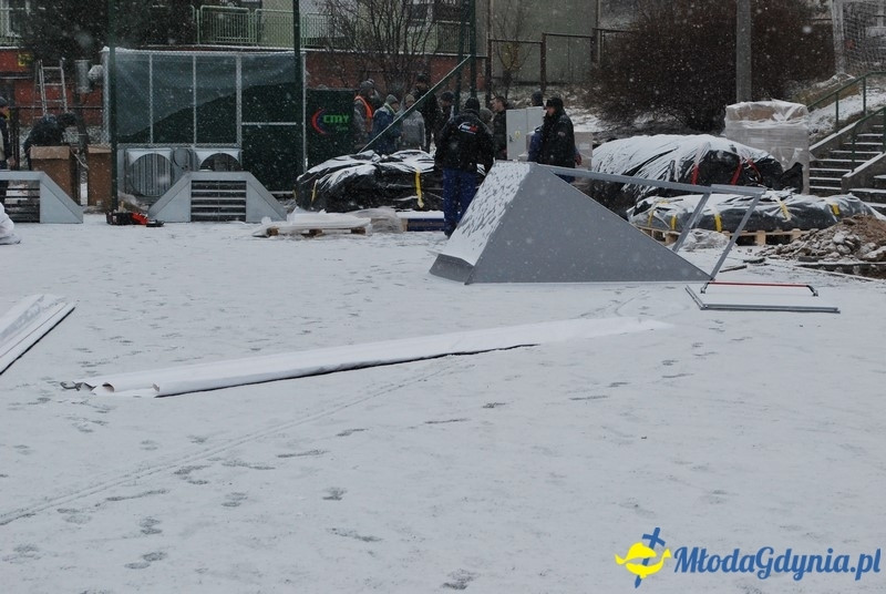Piłkarska Hala na Dąbrowie 08.01.16