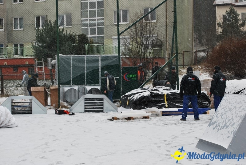 Piłkarska Hala na Dąbrowie 08.01.16