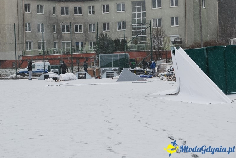 Piłkarska Hala na Dąbrowie 08.01.16