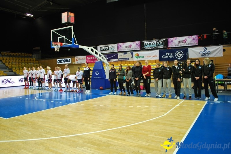 Basket Gdynia - Olimpia Grodno 09.01.16 (II)