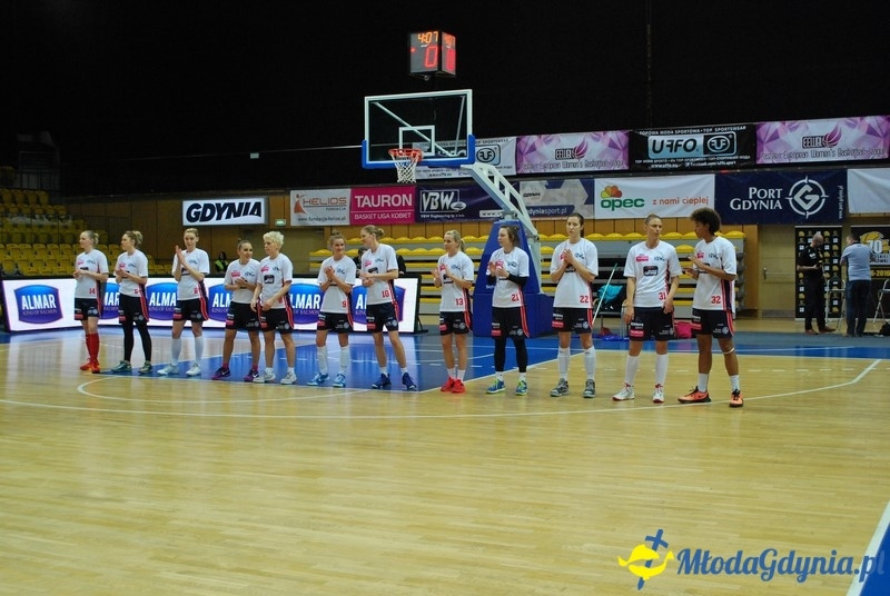 Basket Gdynia - Olimpia Grodno 09.01.16 (II)